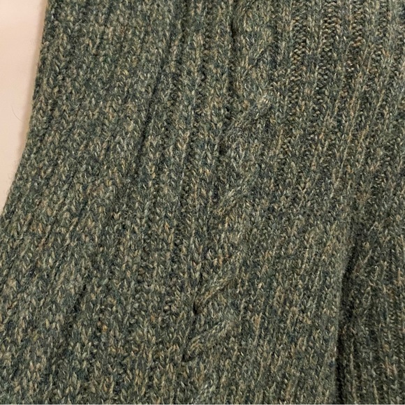 Anthropologie Birds on a Wire dark green wool sweater - Picture 8 of 12